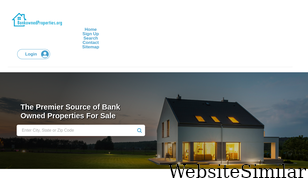 bankownedproperties.org Screenshot