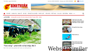 baobinhthuan.com.vn Screenshot