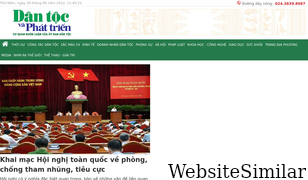 baodantoc.vn Screenshot