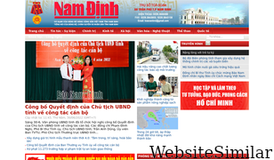 baonamdinh.com.vn Screenshot