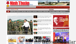 baoninhthuan.com.vn Screenshot