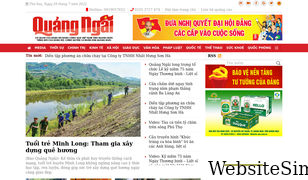 baoquangngai.vn Screenshot