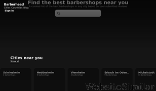 barberhead.com Screenshot