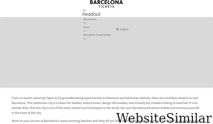 barcelona-tickets.com Screenshot