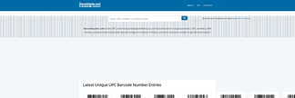barcodespider.com Screenshot