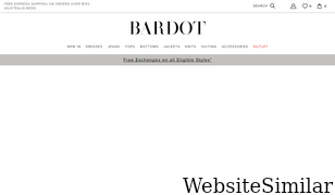 bardot.com Screenshot