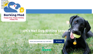 barkingmad.uk.com Screenshot