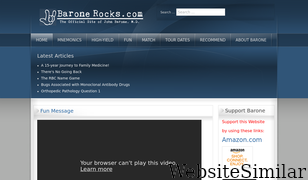 baronerocks.com Screenshot