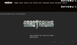 barotraumagame.com Screenshot