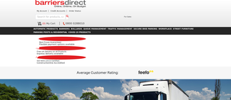 barriersdirect.co.uk Screenshot