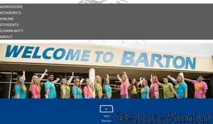 bartonccc.edu Screenshot