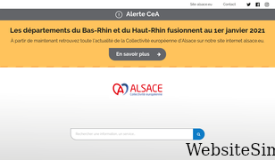 bas-rhin.fr Screenshot