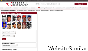 baseball-reference.com Screenshot