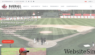 baseball.ca Screenshot