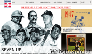 baseballhall.org Screenshot