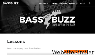 bassbuzz.com Screenshot