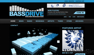 bassdrive.com Screenshot