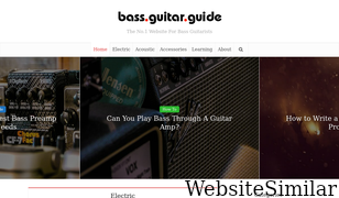 bassguitarguide.com Screenshot