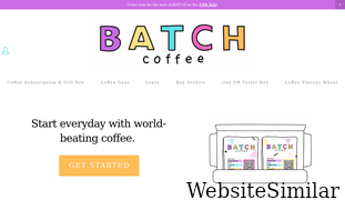 batchcoffee.co.uk Screenshot