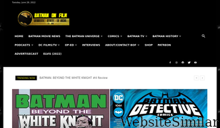 batman-on-film.com Screenshot