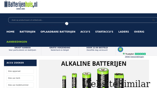 batterijenhuis.nl Screenshot