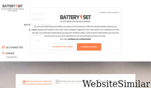 batteryset.com Screenshot