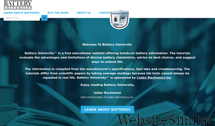 batteryuniversity.com Screenshot