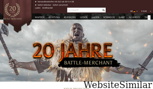 battlemerchant.com Screenshot