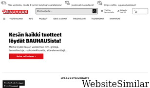 bauhaus.fi Screenshot