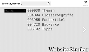 baunetzwissen.de Screenshot