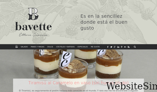 bavette.es Screenshot