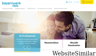 bayernwerk-netz.de Screenshot