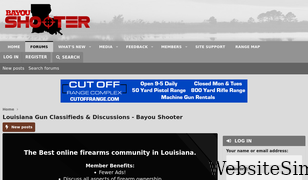 bayoushooter.com Screenshot