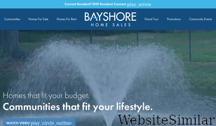bayshorehomesales.com Screenshot