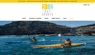 baysports.com.au Screenshot