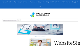 baza-lekow.com.pl Screenshot