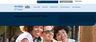 bcbsfepvision.com Screenshot
