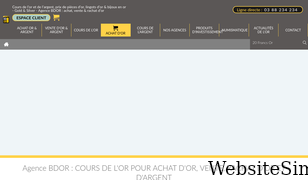 bdor.fr Screenshot