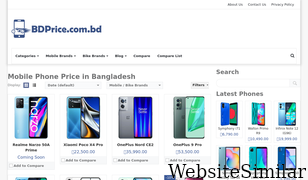 bdprice.com.bd Screenshot