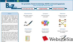 bdsmzaken.nl Screenshot