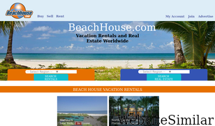 beachhouse.com Screenshot