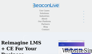 beaconlive.com Screenshot