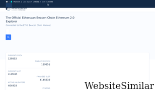 beaconscan.com Screenshot