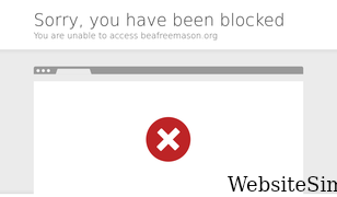 beafreemason.org Screenshot