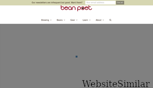 beanpoet.com Screenshot
