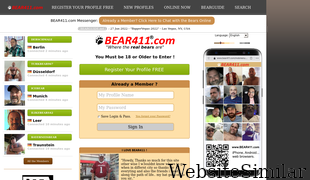 bear411.com Screenshot