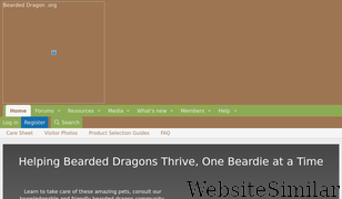 beardeddragon.org Screenshot