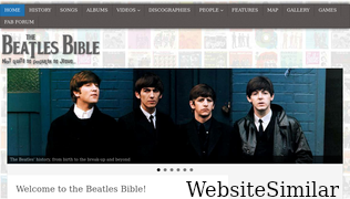 beatlesbible.com Screenshot