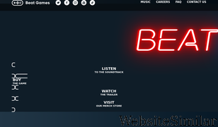 beatsaber.com Screenshot