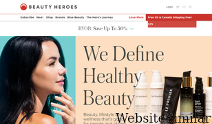 beauty-heroes.com Screenshot